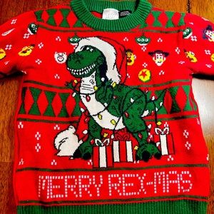 Disney Toy Story 18 months “ugly” holiday sweater